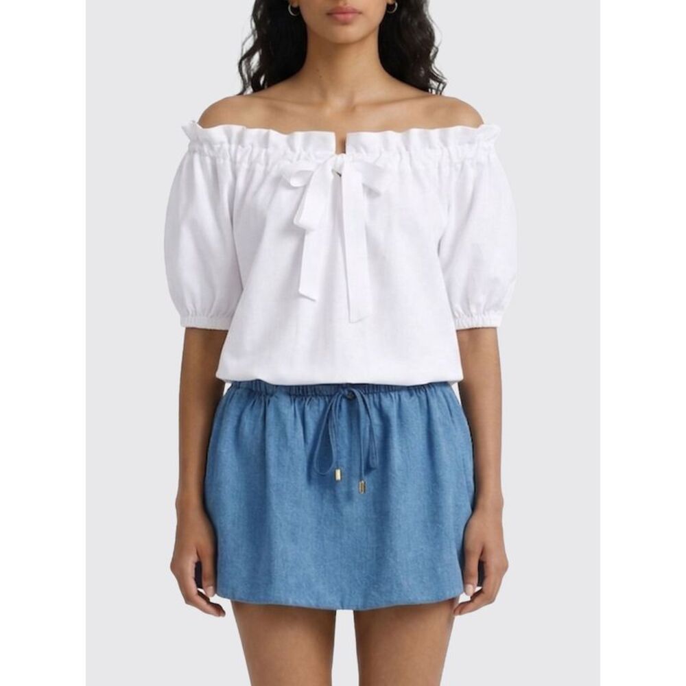 Patou Women Patou Cotton Top With Collar